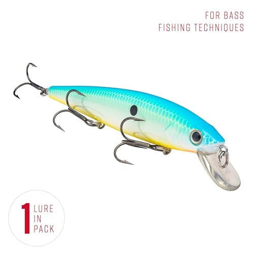 Strike King KVD Jerkbait 3 Hook - color: Citrus Shad, size: 4.75 inch (Pack of 1)