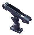 New Upgrade 360 Degrees MiniPort Fishing Rod Holder with Mini Rod Holder,Rod Holder with Track Mounting Base Kit with Installation Accessories and Tools - style: Rectangle Base and Fishing Rod Socket