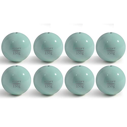 Lead Free Fishing Weights Sinkers 10g-200g Coated Egg Sinkers Weights Oval Shape Assorted Sizes Bag and Fishing Weights Assortment Box Non-Lead Fishing Weights Saltwater Freshwater - style: 150g(5.29oz)-8pcs