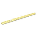 Alumicolor Aluminum Engineer Pocket Drafting Scale With Clip, 6IN, Gold - color: Gold, size: 6 Inch, style: Engineer With Clip