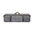 Allen Company Cottonwood Fly Fishing Rod & Gear Bag Case, Hold up to 4 Fishing Rods, Heavy-Duty Honeycomb Frame - Gray/Lime or Olive Green - color: Gray/Lime