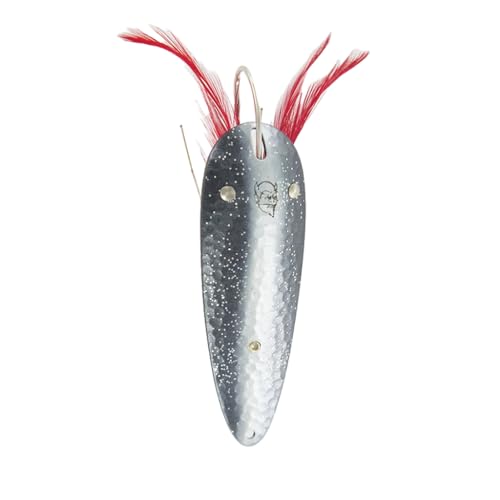 Dardevle Dardevlet Weedless Nickel Back 3/4 oz Fishing Spoons - color: Grey Ghost