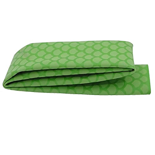 Greatfishing Fish Scale Pattern Heat Shrink Sleeve Wrap Fishing Bulding Handle Cork Rod Grip with Non Slip Waterproof and Insulation 40inch 5 Color 5 Size Choice Durable Repair (Green, Diamter:15mm') - color: Green, size: Diameter: 15 mm; Length: 1000 mm