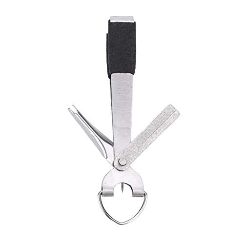 Fishing Line Nipper, Quick Knot Tying Tool, Fly Line Clippers with Zinger Retractor Combo