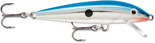 Rapala Original Floater 05 Fishing Lures - color: Chrome Blue, size: Body Length: 2-3/4"