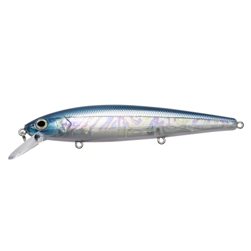 Strike King KVD Elite 300 Jerkbait Hard Bait Fishing Lure, Dives 4-7 Feet, Weight Transfer System - color: Pro Blue Flash, size: Hook Size 4