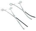 ADROIT 10" (26 cm) Stainless Steel Straight and Curved Hemostat Forceps | Quick-Release Clamp | Robust Grip "Teeth" | Great for Sewing, Fishing, Jewelry Making, Multi-Use - size: 10", style: Straight & Curved