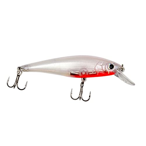 Trout Magnet Trout Crank Top Water Fishing Bait, Runs 2-4 Feet Depth with Small Rattles for High Effectiveness, Great Fishing Lure for Freshwater - color: Hawk, size: 3.5"