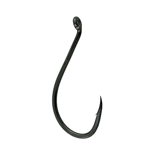 Gamakatsu Octopus - color: Black, size: 100-Pack, Size: 8/0