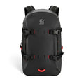 Premium IPX7 Airtight Waterproof Backpack for Kayaking Black | Boating, Paddle Boarding, Fishing, 30L with Resin Zipper, Rugged Gear Protection Submersible Backpack, Water Sports, Surfing - color: Black