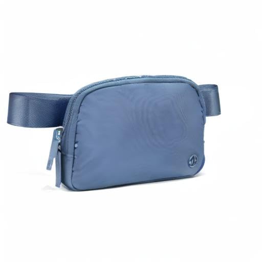 Pander Two Way Zipper Fanny Pack Nylon Everywhere Belt Bag for Women, Water Repellent Waist Packs, Crossbody Bags with Adjustable Strap (Indigo Blue). - color: Indigo Blue