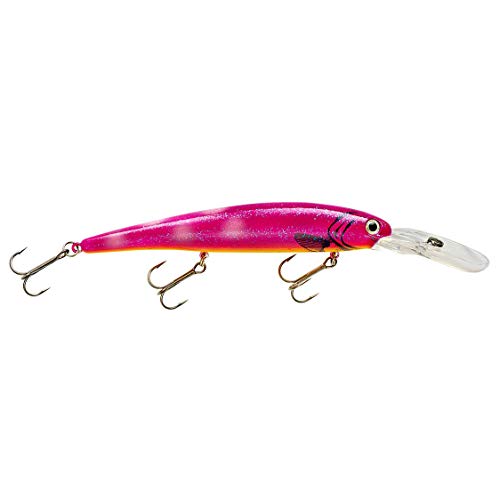 Bandit Lures 4 3/4-Inch Slender Minnow Jerkbait Trolls Up to 27 Feet Deep, Universal Color Patterns, 1 Piece - color: Popsicle, size: 4 3/4", 5/8 oz