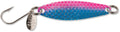 Luhr Jensen Needlefish Spoon - style: Blue Pink Hot Scale Uv Nickel Back, 2 Inch