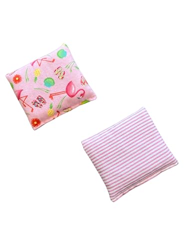 Hot/Cold Therapy Pak, Ultra Mini, Microwaveable Rice Bag (Pink Combo 1) - color: Pink Combo 1