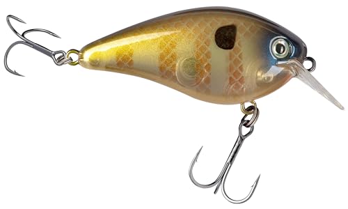 Strike King KVD 1.5 Hard Knock Fishing Lure, 3/8 oz, 3D Lifelike Eyes - color: Bluegill, size: 3/8oz