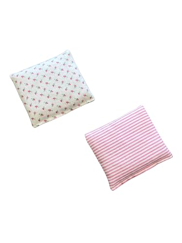 Hot/Cold Therapy Pak, Ultra Mini, Microwaveable Rice Bag (Pink Combo 2) - color: Pink Combo 2