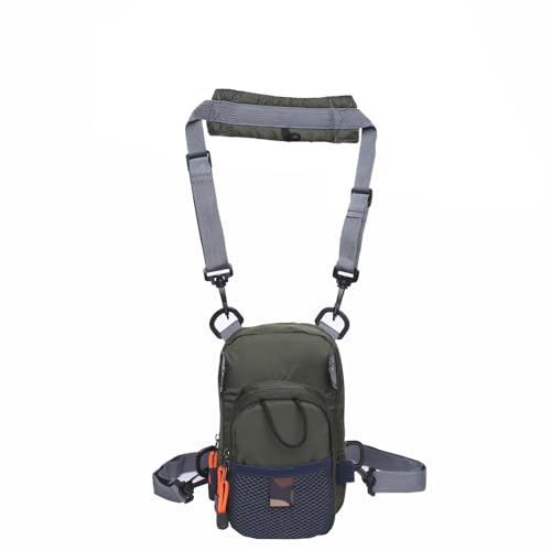 Raprance Fly Fishing Chest Waist Pack Sling Bag - Fishing Tackle Storage