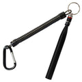 Reaction Tackle Wacky Rig Tool and O-Rings for Soft Plastic Worms, Bass Fishing Wacky Rig and Neko Rig Stick Bait Setup for Largemouth and Smallmouth - color: Black Wacky Tool (+10 O-rings)