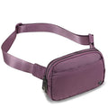 Pander Everywhere Belt Bag for Women, 5 Zipper Pockets Nylon Crossbody Fanny Pack Purse (Purple Lavender) - color: Purple Lavender