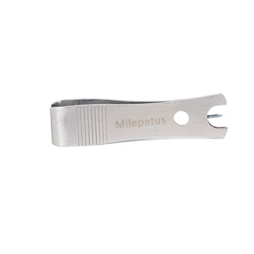 Fishing Line Nipper Cutter Clipper with Hook Eye Cleaner Pin Fishing Stainless Steel Tool - color: Silver Clipper