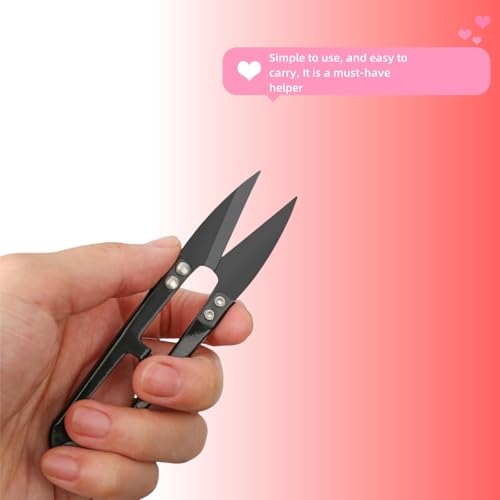 Sewing Scissors Thread Snips Yarn Thread Cutter Small Snips Trimming Nipper - Great for Stitch, Mini DIY Supplies, Yarn Scissors (2PCS)