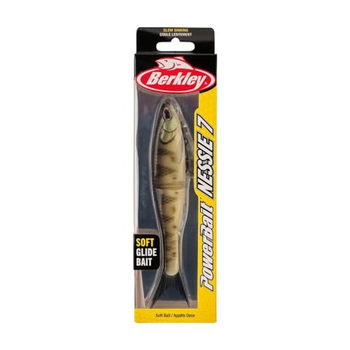 Berkley PowerBait Nessie Fishing Soft Bait - color: Perch, size: 7in - 1 oz