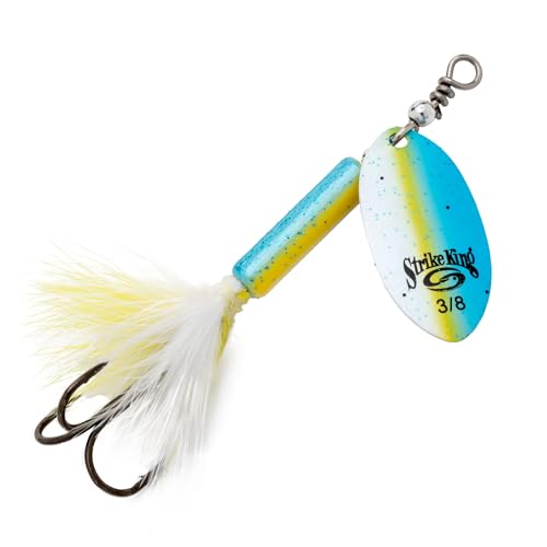 Strike King Bitsy Spinner Wire Bait - color: 590 - Sexy Shad, size: 3/8 oz