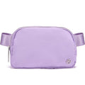 Pander Everywhere Belt Bag for Women, Fashion Waist Packs, Crossbody Bags, Everywhere Belt Bag with Adjustable Strap (Lilac Purple). - color: Lilac Purple