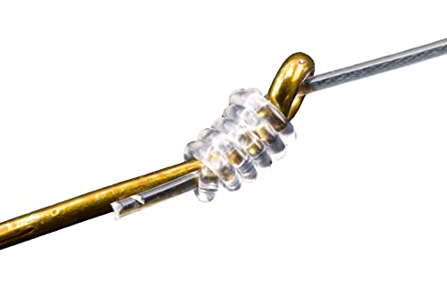 1/0-3/0 Baitholder Fishing Hook with 12" Leader - 10pcs - size: 2/0