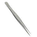 Stainless Steel High Precision Forceps with Fine Strong Straight Serrated Point to use Engineer Labware for Scientific Use 6" (15.2 cm), (6 Inch) - size: 6 Inch