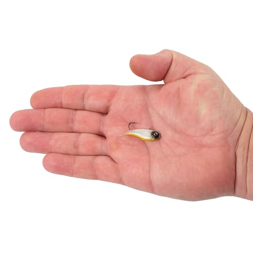Berkley PowerBait Power Vibe - color: Yellow Belly, size: 1 1/2 in - 1/16 oz
