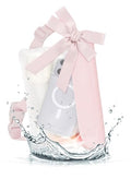 Case-Mate IP68 Waterproof Fanny Pack with Bow Design - Ballet Pink | Floating Waterproof Phone Case w/Triple Seal Protection, Adjustable Strap-Fits All Phones-Beach Cruise Ship Travel Essentials - color: Ballet Pink Clear