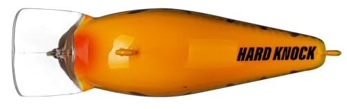 Strike King KVD 1.5 Hard Knock Fishing Lure, 3/8 oz, 3D Lifelike Eyes - color: Orange Belly Craw, size: 3/8oz