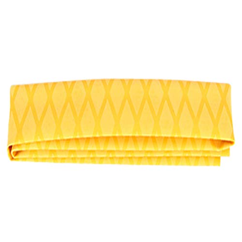 Heat Shrink Sleeve Wrap Tubing, Polyolefin, Yellow, 1 Meter, 20 mm, Non Slip, Waterproof, Insulation, Fishing Rod Handle Cork Grip - color: Dia 20mm Yellow