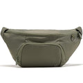 Pander Everywhere Belt Bag Crossbody Fanny Pack with Mesh Pockets and Adjustable Strap, 6L / Grey Sage - color: Grey Sage, size: 6L (104cm Strap)