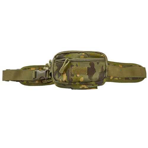 Concealed Carry Fanny Pack, Tactical Waist Bag | Tactical fanny pack with concealed gun holster for running & EDC. CCW waist bag for men and women, Woodland Camo - color: WOODLAND CAMO