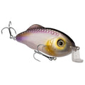 Strike King Hybrid Hunter Shallow Jr. Fishing Lure, Shallow Diving Crankbait, 90-Degree Bill, 3D Eyes, Loud Rattle, Dives 1 to 3-Feet,Size 4 & 6 Treble Hooks - color: Clearwater Minnow, size: 1/2 oz