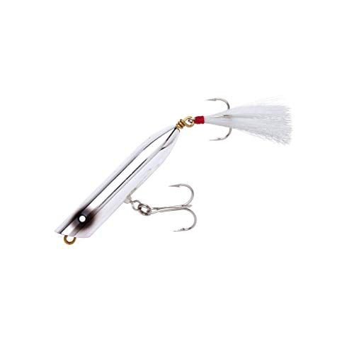 Creek Chub Striper Strike Slow-Sinking Long-Casting Fishing Lure - Saltwater Grade - color: Metallic, size: 3 1/2" (3/4 oz)