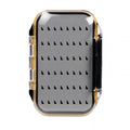 Aventik Waterproof Fly Box for Fly Fishing Double Sides Large Capacity Fly Fishing Box Streamer & Dry Fly Storage Saltwater & Freshwater - size: Size A:4.24x3.04x1.36inch
