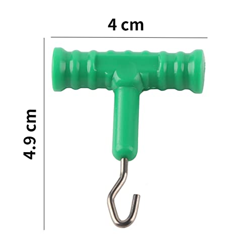 Zetiling Knot Pullers, 3 Pieces Fishing Knot Puller Fish Baiting Rig Tool Accessory Ideal for Outdoor Fishing