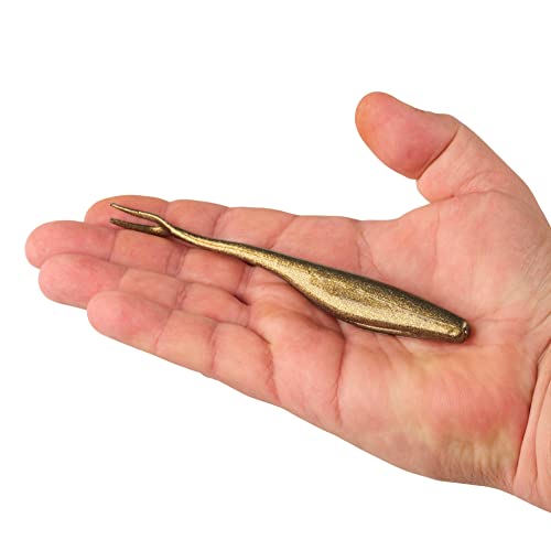 Berkley Gulp! Saltwater Jerk Shad Fishing Soft Bait - color: Fool's Gold, size: 6"