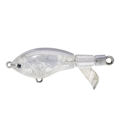Strike King Bitsy Chickin Fishing Lure, Topwater Plopper, 2 1/2-Inches, 1/4-Ounce - color: Shad Spawn