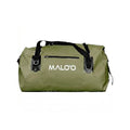 Malo’o Waterproof Dry Duffel, Heavy-Duty Roll Top Waterproof Gear Bag with Shoulder Strap & Molle Loops, Marine Duffel for Kayaking, Boating, Camping, Beach & Travel, Dark Green, 40L - color: Dark Green, size: 40L
