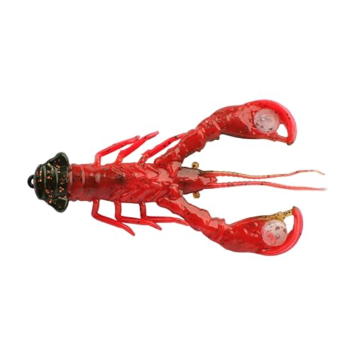Berkley PowerBait Clatter Craw Fishing Soft Bait - color: Watermelon Red