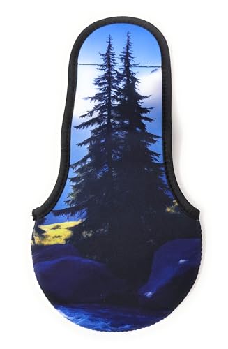 Fishing Reel Cover Reel Case Bag Pouch | Neoprene Material | for Centerpin, Fly, Ocean Reels - color: Old Growth
