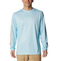 Columbia Terminal Tackle PFG™ Carey Chen Long Sleeve - color: Spring Blue/Offshore Slam, size: XX-Large
