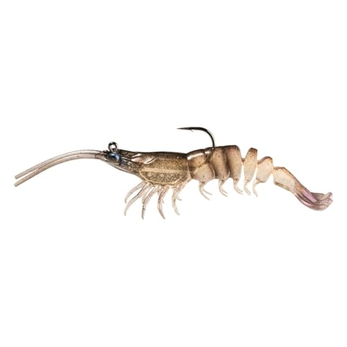 Z-Man PrawnstarZ Soft Plastic Shrimp - color: Natural Shrimp, size: 5 Inch