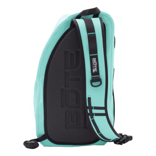 BOTE Highwater Slingpack One Strap Backpack Waterproof Outdoor Dry Bag 20 Liter Capacity Watersport Kayaking Fish Sling Snow - color: Seafoam