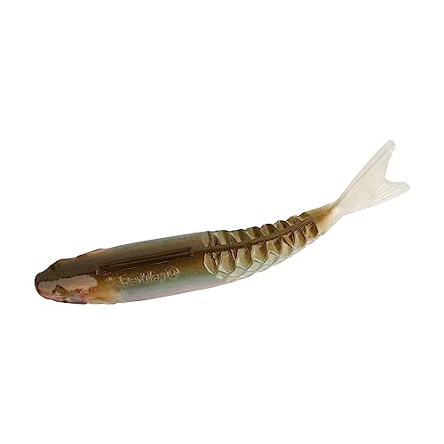 Berkley PowerBait PowerStinger Fishing Soft Bait - color: HD Stealth Minnow, size: 4 1/4"