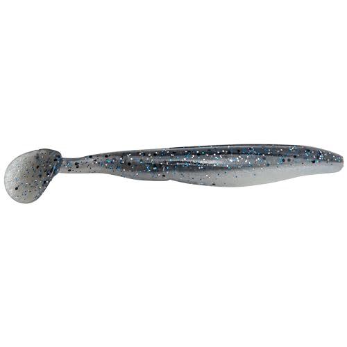 Strike King Swim'n Caffeine Shad Bait - color: 57 - Smokey Shad, size: 4-inch